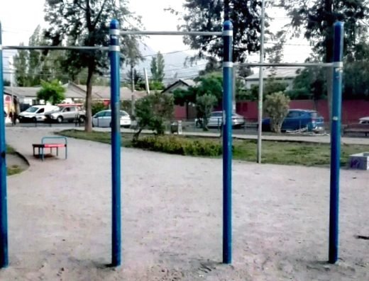 Parque de Calistenia, Plaza Elvira Matte